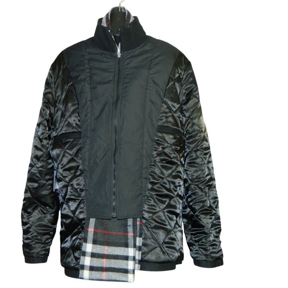 Plaid Peacoat Designer Hip Hop Sean John Size Large - Picture 11 of 14